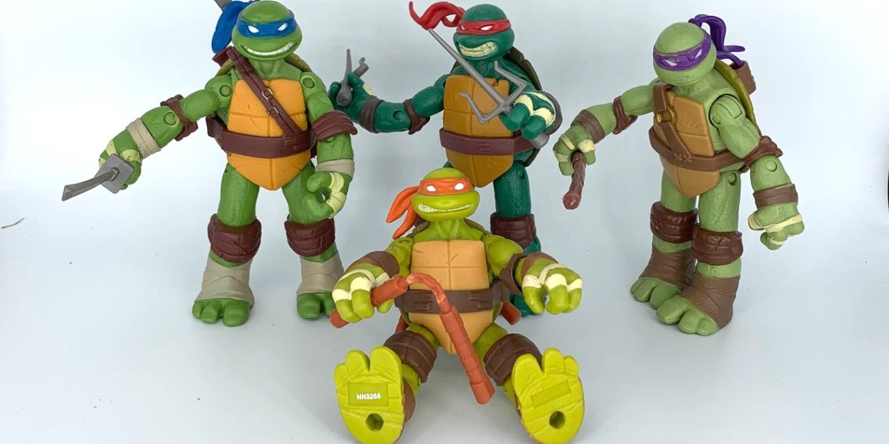 TMNT 2012 – Teenage Mutant Ninja Turtles: Leonardo, Donatello, Michelangelo und Raphael