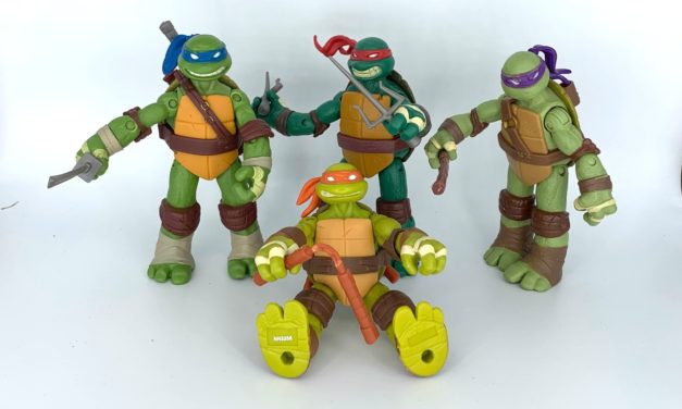 TMNT 2012 – Teenage Mutant Ninja Turtles: Leonardo, Donatello, Michelangelo und Raphael
