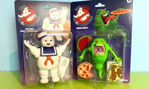 Slimer & Marshmallow Man – The Real Ghostbusters – Kenner Classics / Hasbro