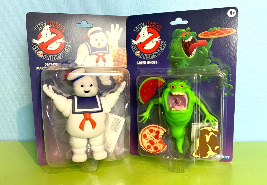 Slimer & Marshmallow Man – The Real Ghostbusters – Kenner Classics / Hasbro